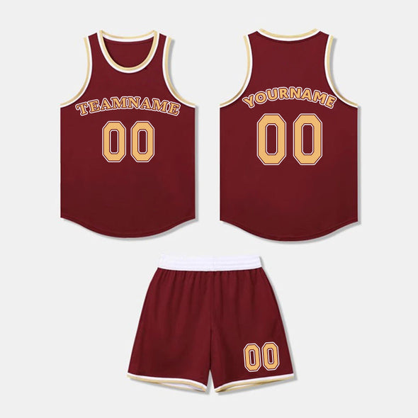 Mens Womens Custom Basketball Team Jersey Sportwear Custom Basketball Uniforms Sets
