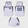 Custom Basketball Team Pinstripe Uniforms Sets Adult Design Men Womens Basketball Training Wear