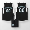 Custom Basketball Team Sports Uniform Sets with Number Logo Custom Basketball Jersey for Men Women