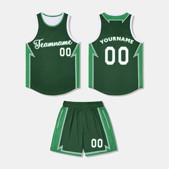 Custom Basketball Team Uniforms Set Sportwear Team Basketball Jersey for Men Women Adult