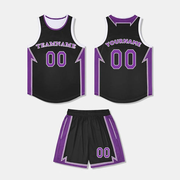 Custom Basketball Team Uniforms Set Sportwear Team Basketball Jersey for Men Women Adult