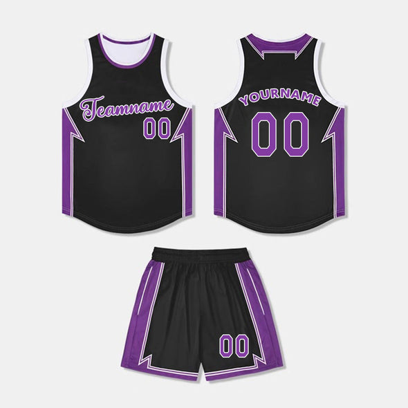 Custom Basketball Team Uniforms Set Sportwear Team Basketball Jersey for Men Women Adult