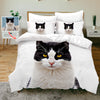 Custom Bedding Set with Pet Picture Custom Dog Cat Photo Duvet Cover Custom Pet Bed Sheets