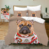 Custom Bedding Set with Pet Picture Custom Dog Cat Photo Duvet Cover Custom Pet Bed Sheets