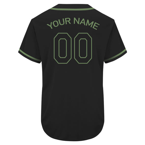 Custom Black Varsity Baseball Sports Uniform Custom Baseball Jerseys for Adult and Kids