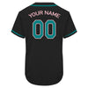 Custom Black Authentic Baseball Jersey Gift for Baseball Fans