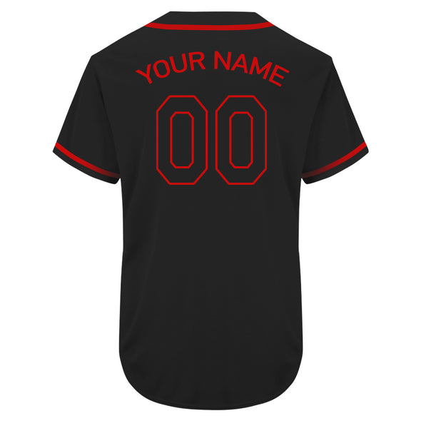 Custom Black Varsity Baseball Sports Uniform Custom Baseball Jerseys for Adult and Kids