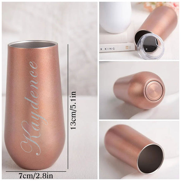 Custom Bridesmaid Tumbler with Name Custom Wedding Name Tumbler Bridesmaid Proposal Gift Bridesmaid Gift