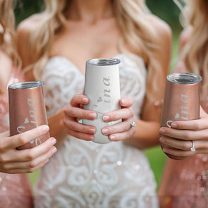 Custom Bridesmaid Tumbler with Name Custom Wedding Name Tumbler Bridesmaid Proposal Gift Bridesmaid Gift