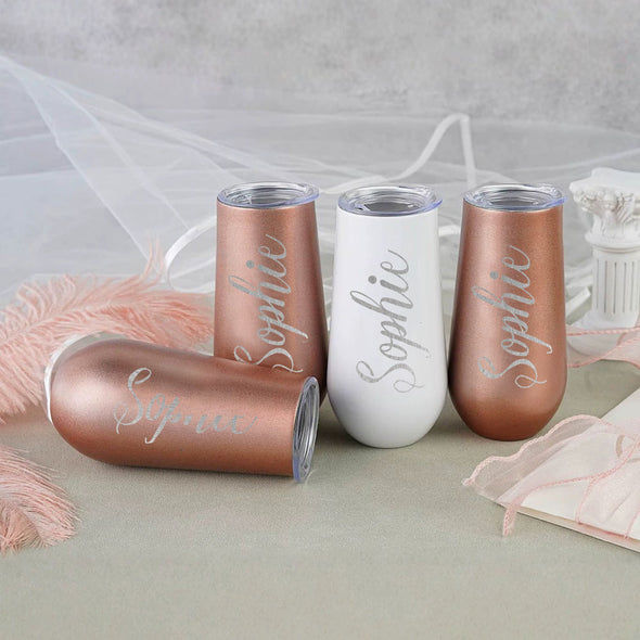 Custom Bridesmaid Tumbler with Name Custom Wedding Name Tumbler Bridesmaid Proposal Gift Bridesmaid Gift