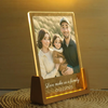 Custom Cartoon Portrait Night Light Cartoon Style Gift Personalized Pixar Photo Frame LED Lamp Christmas Gift
