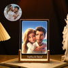Custom Cartoon Portrait Night Light Cartoon Style Gift Personalized Pixar Photo Frame LED Lamp Christmas Gift