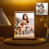 Custom Cartoon Portrait Night Light Cartoon Style Gift Personalized Pixar Photo Frame LED Lamp Christmas Gift