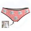 Custom Cat Photo Panties Cat Face on Underwear