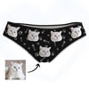 Custom Cat Photo Panties Cat Face on Underwear