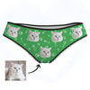 Custom Cat Photo Panties Cat Face on Underwear