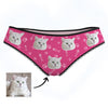 Custom Cat Photo Panties Cat Face on Underwear