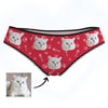 Custom Cat Photo Panties Cat Face on Underwear