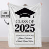 Custom Class of 2025 Graduation Blanket Graduation Gifts Blanket High School College Graduation Gifts