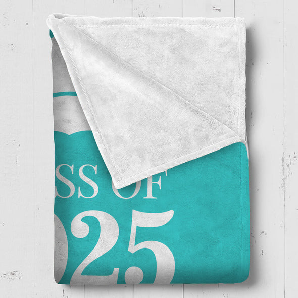Custom Class of 2025 Graduation Blanket Graduation Gifts Blanket High School College Graduation Gifts