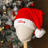 Personalized Santa Hats with Name Custom Embroidered Christmas Hat for Family Custom Santa Claus hat