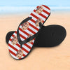 Personalized Face Flip Flops For Man And Woman Summer Beach Slide Slipper Wedding Ideas