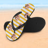 Custom Face Photo Flip Flops For Man And Woman Summer Beach Slide Slipper Wedding Ideas