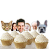 Cupcake Toppers Custom Face Cupcake Toppers Custom Cupcake Topper with Photo