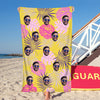 Custom Beach Towel Custom Face Towel Funny Gift