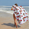 Custom Summer Beach Towel Custom Towel with Face Funny Gift