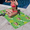 Personalized Beach Towel Custom Face Seamless Towel