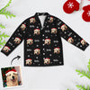 Custom Kids Christmas Pajamas with Photo and Name Custom Children Long Sleeve Christmas Pajamas Christmas Gift