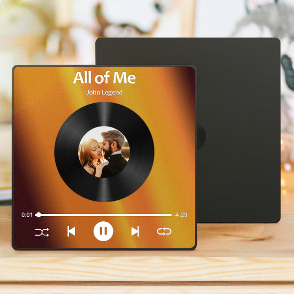 Anniversary Gift Personalized Spotify Music Fridge Magnet Custom Music Magnets Can Play Songs