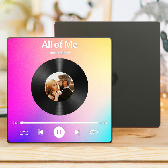 Anniversary Gift Personalized Spotify Music Fridge Magnet Custom Music Magnets Can Play Songs