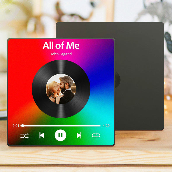 Anniversary Gift Personalized Spotify Music Fridge Magnet Custom Music Magnets Can Play Songs