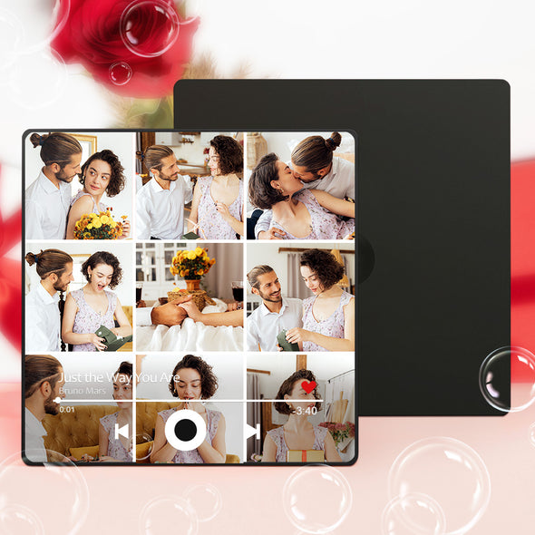 Anniversary Gift Personalized Spotify Music Fridge Magnet Custom Music Magnets Can Play Songs