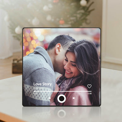 Anniversary Gift Personalized Spotify Music Fridge Magnet Custom Music Magnets Can Play Songs