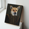 Personalized Pet Portrait Canvas Print Custom Pet Canvas Living Room Decor Wall Art