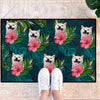 Custom Pet Face Door Mat Pet Housewarming Gifts Custom Kennel Mat Custom Pet Face Front Door Mat