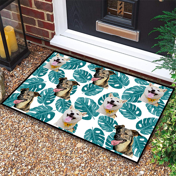 Custom Pet Face Door Mat Pet Housewarming Gifts Custom Kennel Mat Custom Pet Face Front Door Mat