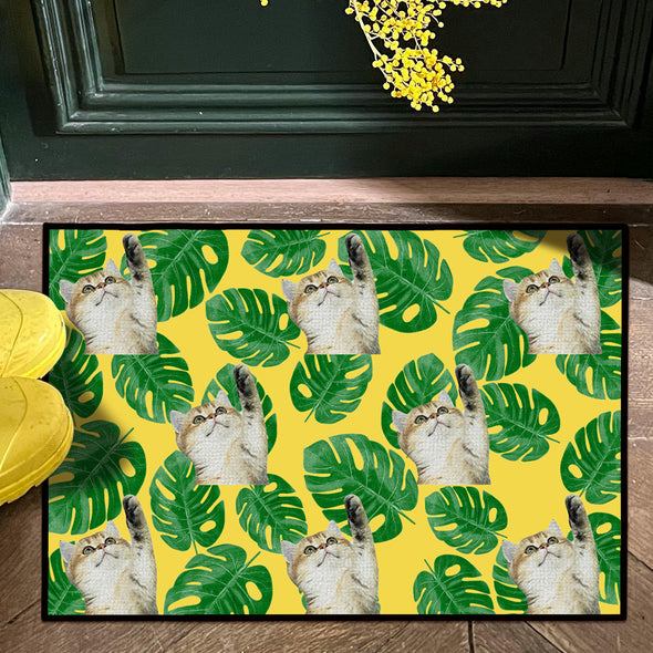 Custom Pet Face Door Mat Pet Housewarming Gifts Custom Kennel Mat Custom Pet Face Front Door Mat