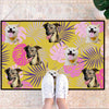 Custom Pet Face Welcome Front Door Mat Housewarming Gifts Custom Kennel Mat Custom Pet Front Door Mat