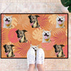 Custom Pet Face Welcome Front Door Mat Housewarming Gifts Custom Kennel Mat Custom Pet Front Door Mat