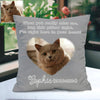 Custom Pet Memorial Pillow Custom Pet Pillow Decorative Cushion Cover Pet Loss Gift Pet Memorial Gift