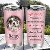 Custom Pet Memorial Tumblers Cup Custom Dog Cat Memorial Gift Pet Memorial Dog Loss Loving Memory Cup