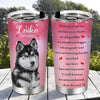 Custom Pet Memorial Tumblers Cup with Name and Years Pet Memorial Gift