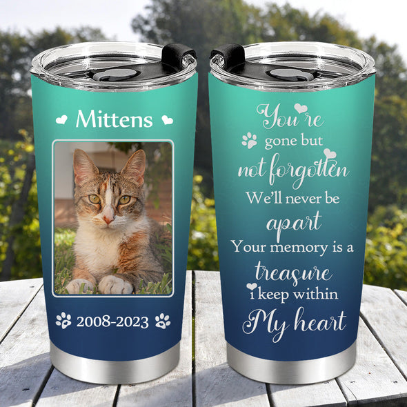 Custom Pet Memorial Gift Personalized Pet Memorial Tumblers Cup Pet Loss Gift