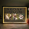 Custom Photo Light Frame Box with Text Mother's Day Gifts Custom Light Frame Gift for Mom