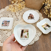 Personalized Photo Trinket Tray Custom Ring Dish For Mom Custom Jewelry Dish With Picture Wedding Day Gift Christmas Gift