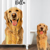 Custom Shower Curtain with Pet Picture Gift for Pet Lover